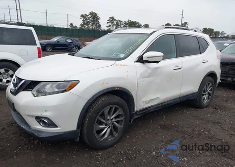 2015 Nissan Rogue Sl from USA, damaged, VIN 5N1AT2MVXFC861167